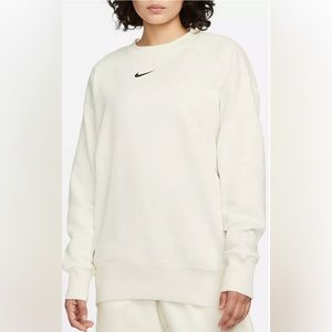 Nike Sportswear Phoenix Fleece Oversized Crewneck Sweatshirt [MEDIUM]